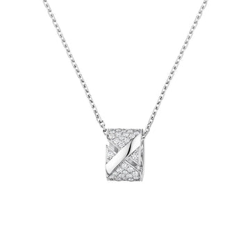 [Super CiCi ]LIENS EVIDENCE DIAMANT-PAVÉ-HALSKETTE