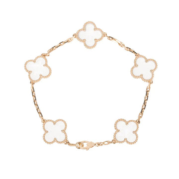 [Super CiCi ]CLOVER 5-MOTIV ARMBAND BERGKRISTALL