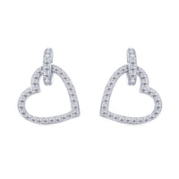 [Bieber Jewelry ]Dainty Heart Shape Earrings