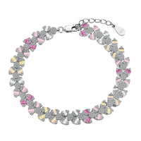 [Bieber Jewelry ]Dainty Exquisite Flower Shape Daily Bracelet