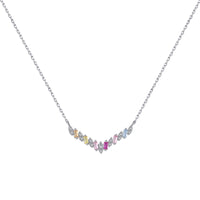 [Bieber Jewelry ]Dazzling Rainbow Necklace