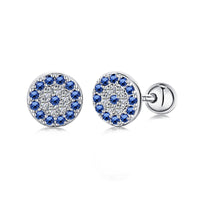 [Bieber Jewelry ]Devil's Eye Ear Bone Nail Earrings