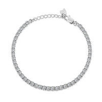 [Bieber Jewelry ]Sparkling Round Cut Daily Bracelet