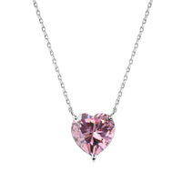 [Bieber Jewelry ]6.0 carat Radiant Heart Shape Necklace