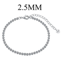 [Bieber Jewelry ]Dazzling Sparkling Round Cut Daily Bracelet