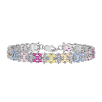 [Bieber Jewelry ]Delicate Colorful Multi Cut Party Bracelet