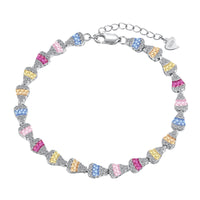 [Bieber Jewelry ]Radiant Water Drop Shape Daily Bracelet