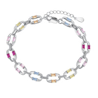 [Bieber Jewelry ]Dazzling Colorful Daily Bracelet