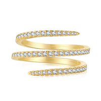 [Bieber Jewelry ]Unique Vibrant Entangle Daily Ring