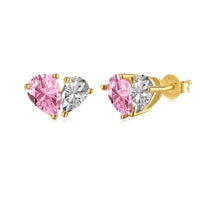 [Bieber Jewelry ]Dazzling Elegant Heart Cut Lover Earrings