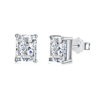 [Bieber Jewelry ]Radiant Luxurious Princess Cut Daily Earrings
