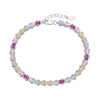 [Bieber Jewelry ]Delicate Colorful Emerald Cut Party Bracelet