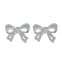 [Bieber Jewelry ]Dainty Bow Shape Earrings