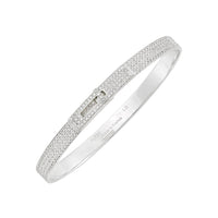 [Bieber Jewelry ]HM KELLY BRACELET IN SILVER AND FULL PAVE DIAMOND