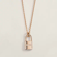 [Bieber Jewelry ]HM ADVANCED NICHE LOCK HEAD NECKLACE DIAMONDS