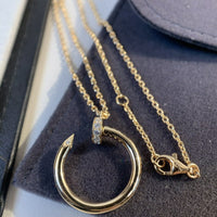 [Bieber Jewelry ]JUSTE NECKLACE PINK GOLD