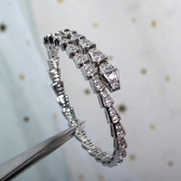 [Bieber Jewelry ]SERPENTI BRACELET 6MM SILVER DIAMOND