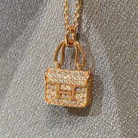 [Bieber Jewelry ]CONSTANCE PEDANT DIAMOND NECKLACE