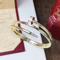 [Bieber Jewelry ]JUSTE BRACELET 3.5MM DOUBLE ROW DIAMOND