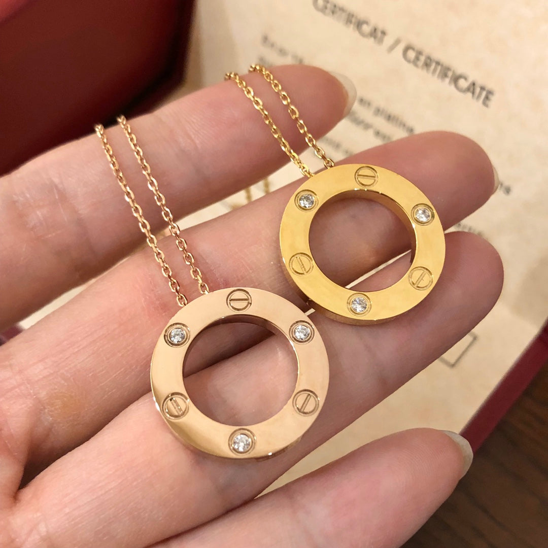 [Super CiCi ]LIEBESKETTE 16MM 3 DIAMANTEN