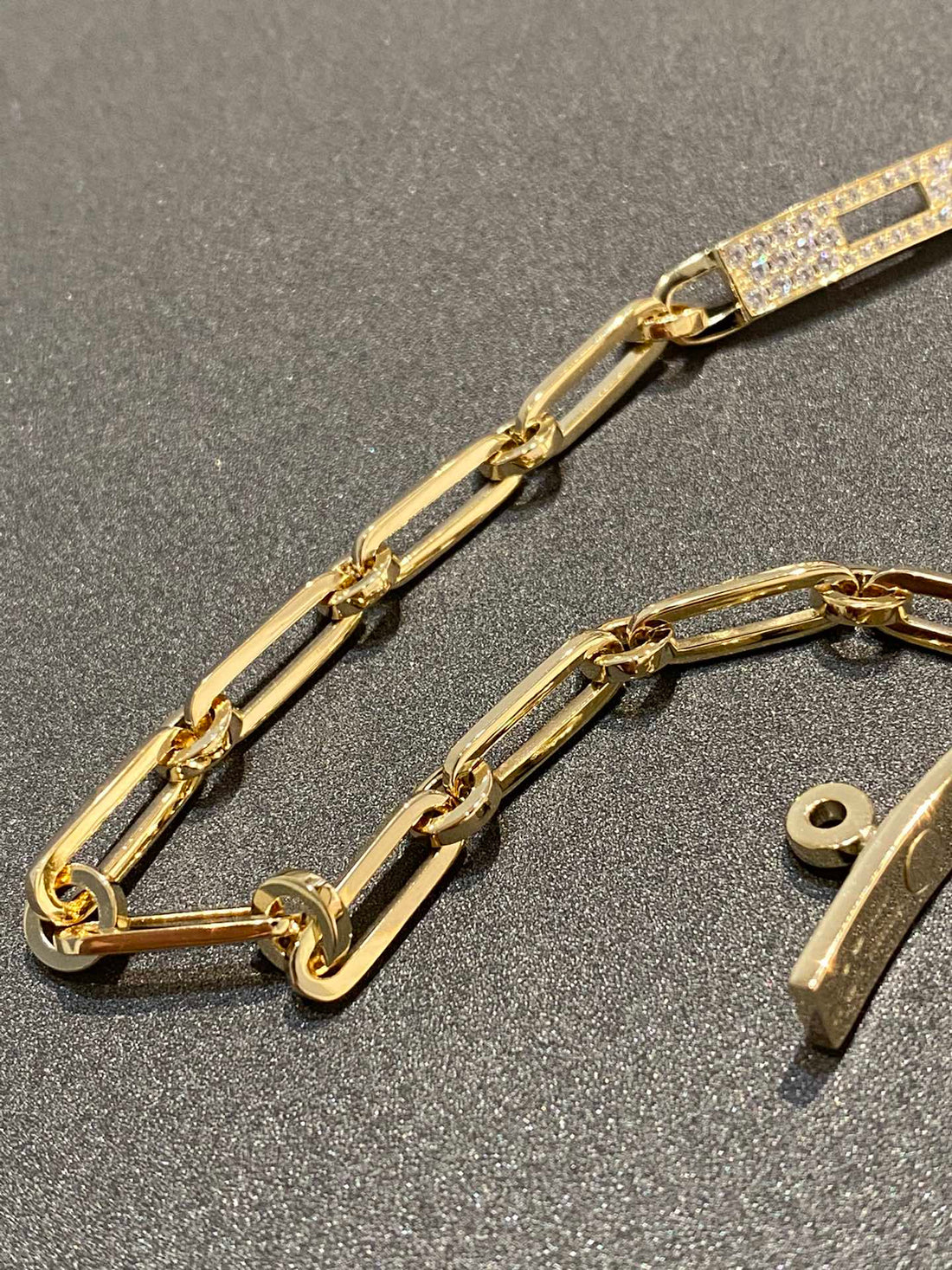 [Super CiCi ]CHAINE BRACELET SMALL MODEL DIAMOND