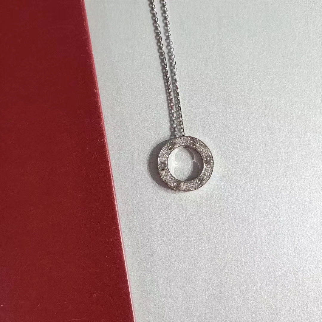 [Super CiCi ]LIEBESKETTE VERSTELLBAR SILBER