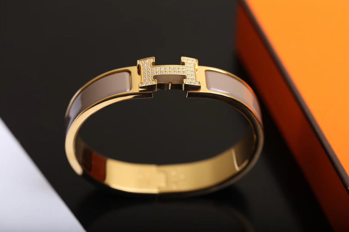 [Super CiCi ]H ARMBAND GOLD DIAMANT