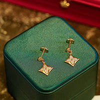 [Bieber Jewelry ]STAR DIAMONDS EARRINGS GOLD