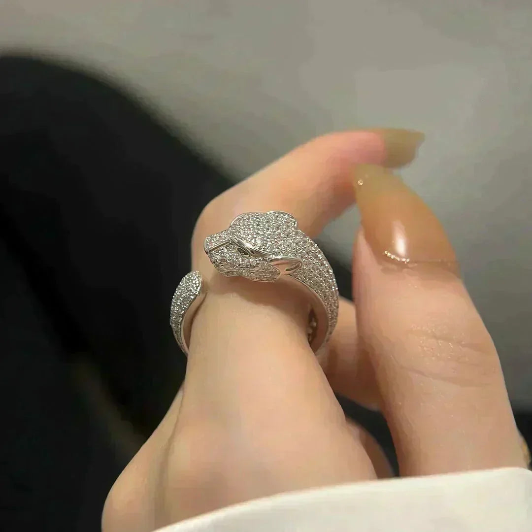 [Super CiCi ]PANTHERE 5,5MM VOLLDIAMANT-RING