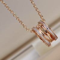 [Bieber Jewelry ]ZERO 1 PINK GOLD NECKLACE