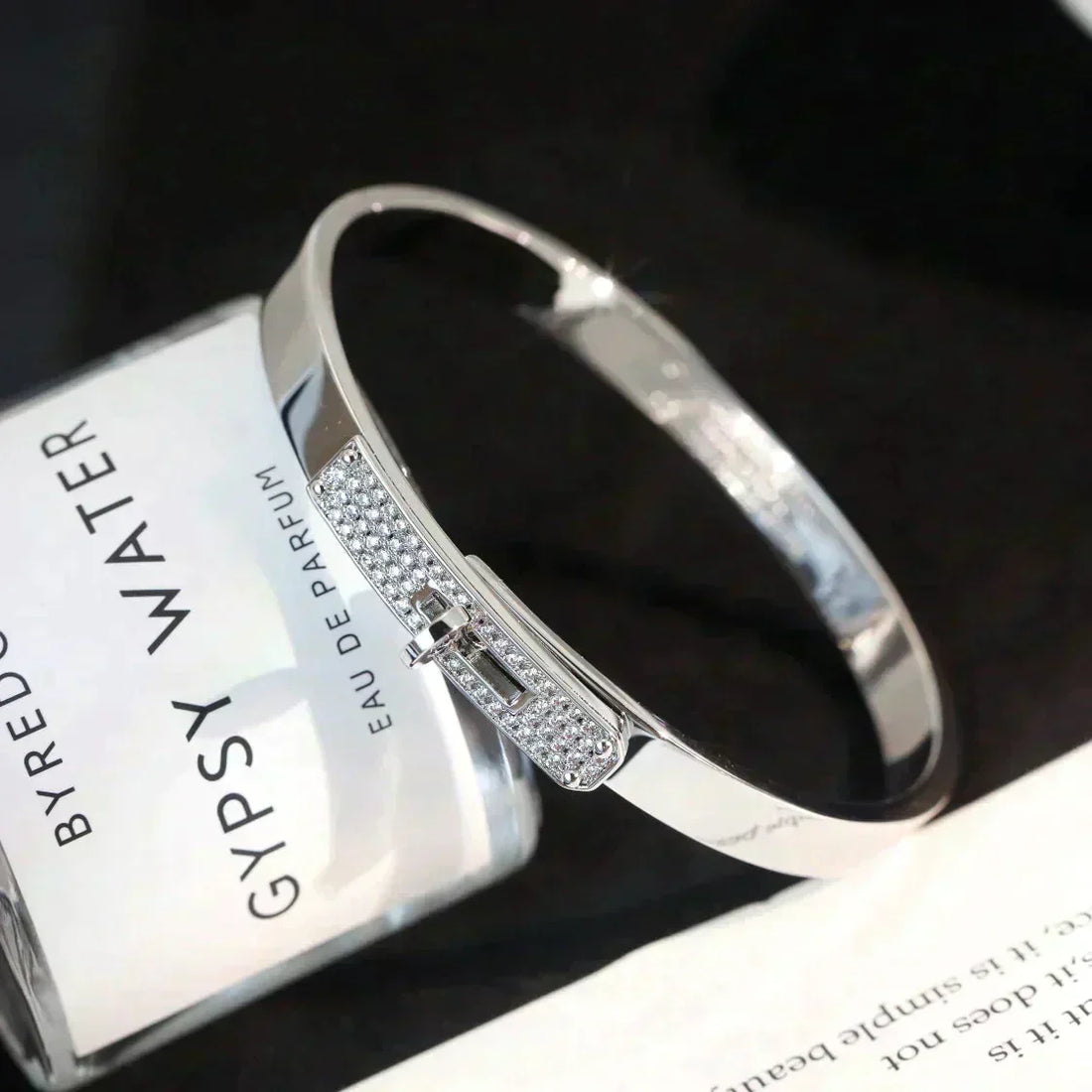 [Super CiCi ]KELLY SILVER DIAMOND BRACELET
