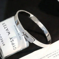 [Bieber Jewelry ]KELLY SILVER DIAMOND BRACELET