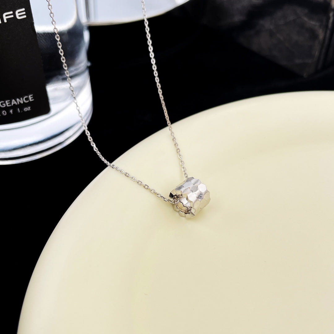 [Super CiCi ]BEE MINI ANHÄNGER DIAMANT-HALSKETTE