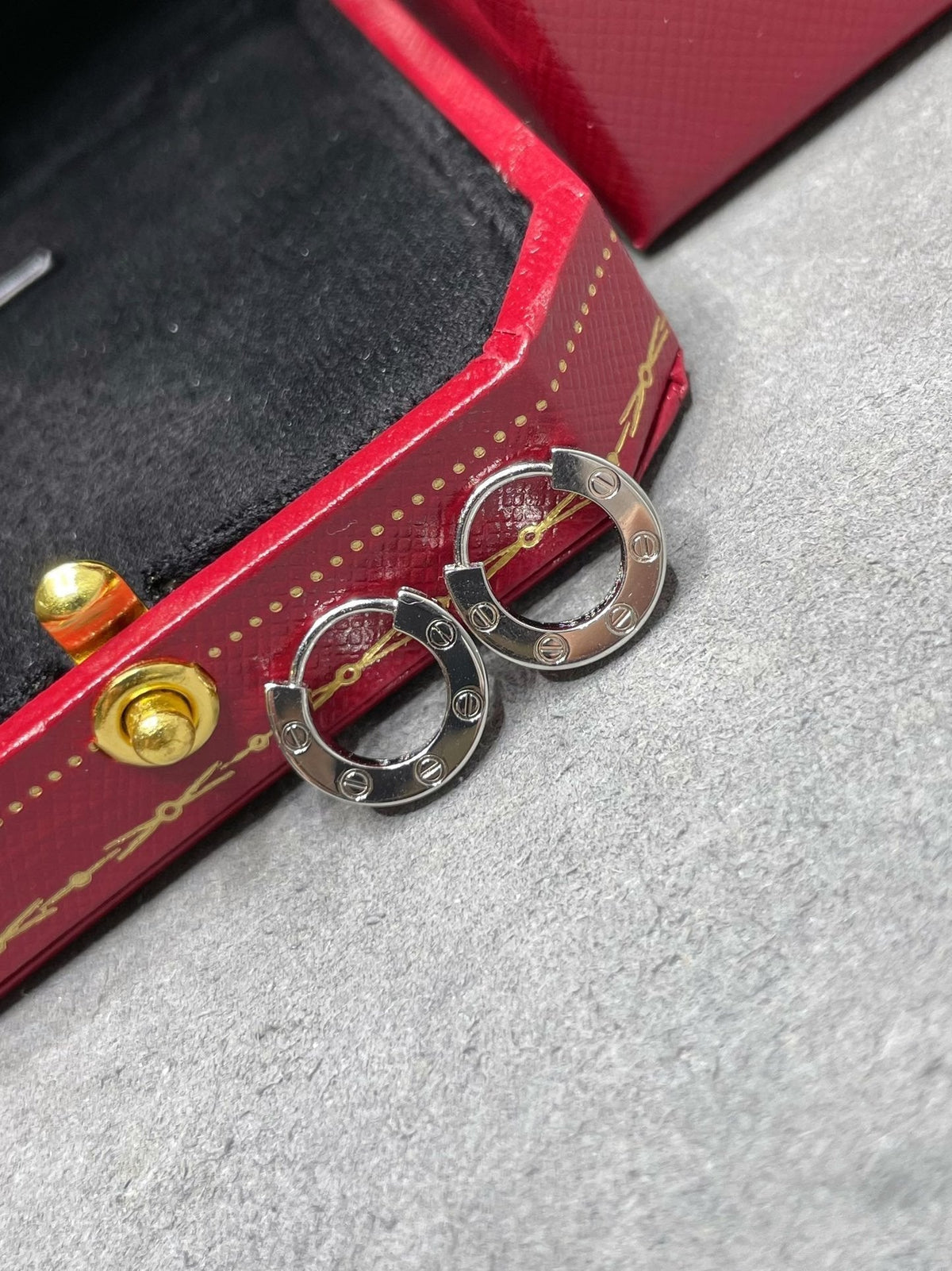 [Super CiCi ]LOVE MINI OHRRINGE