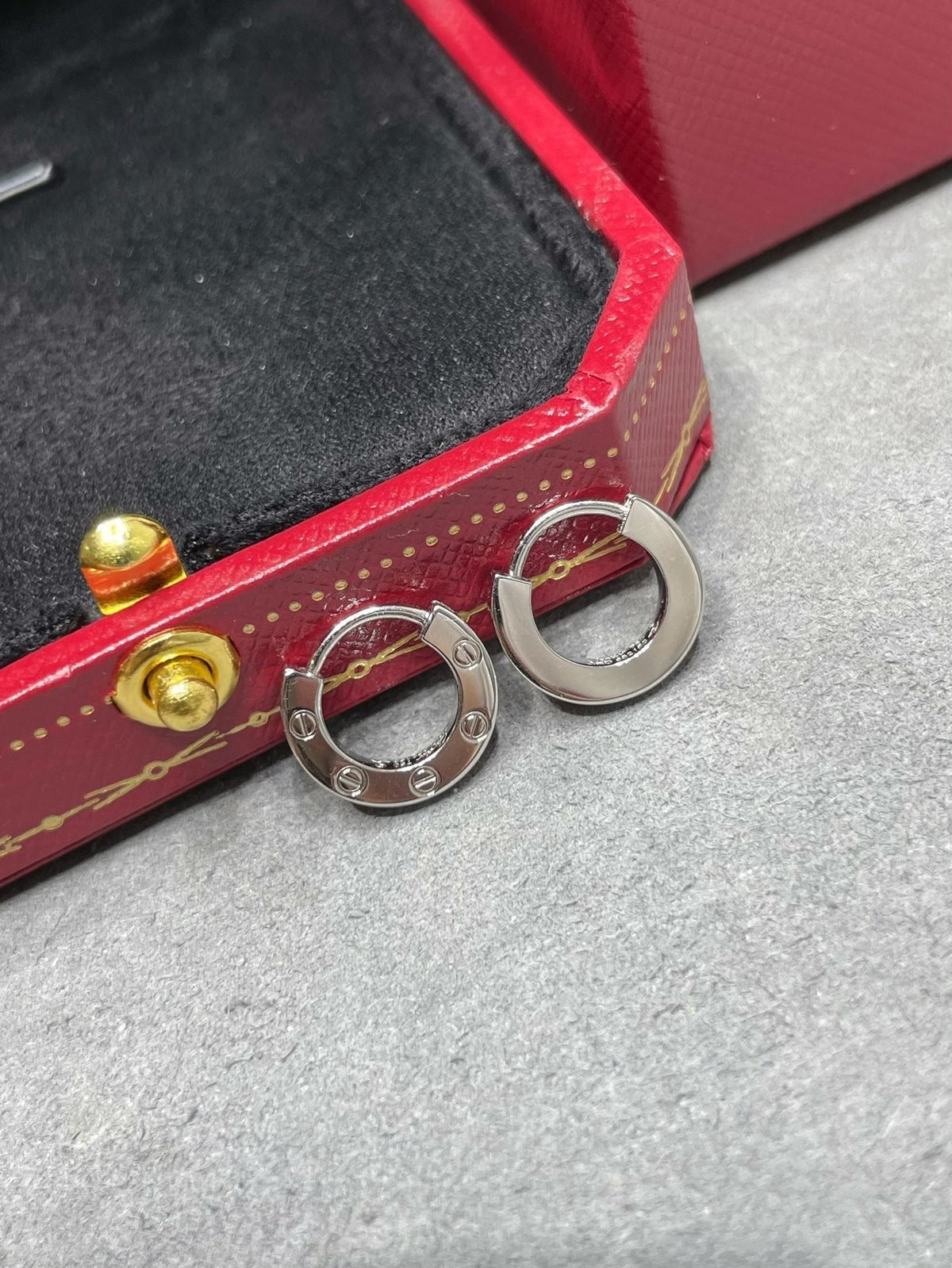 [Super CiCi ]LOVE MINI OHRRINGE