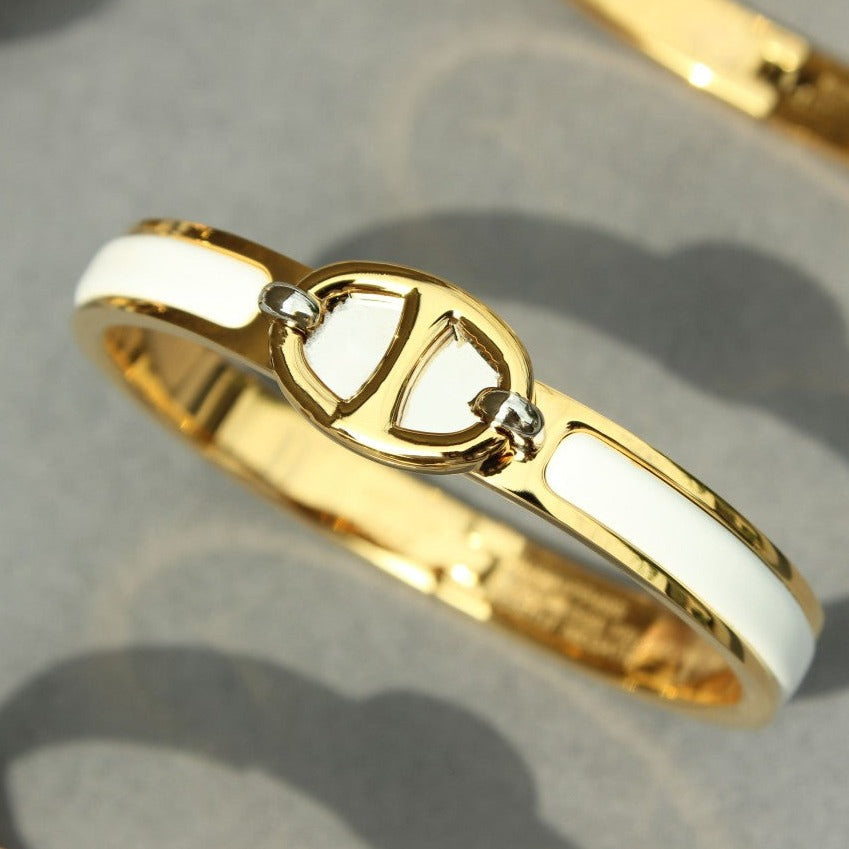 [Super CiCi ]CLIC CHAINE GOLD ARMBAND