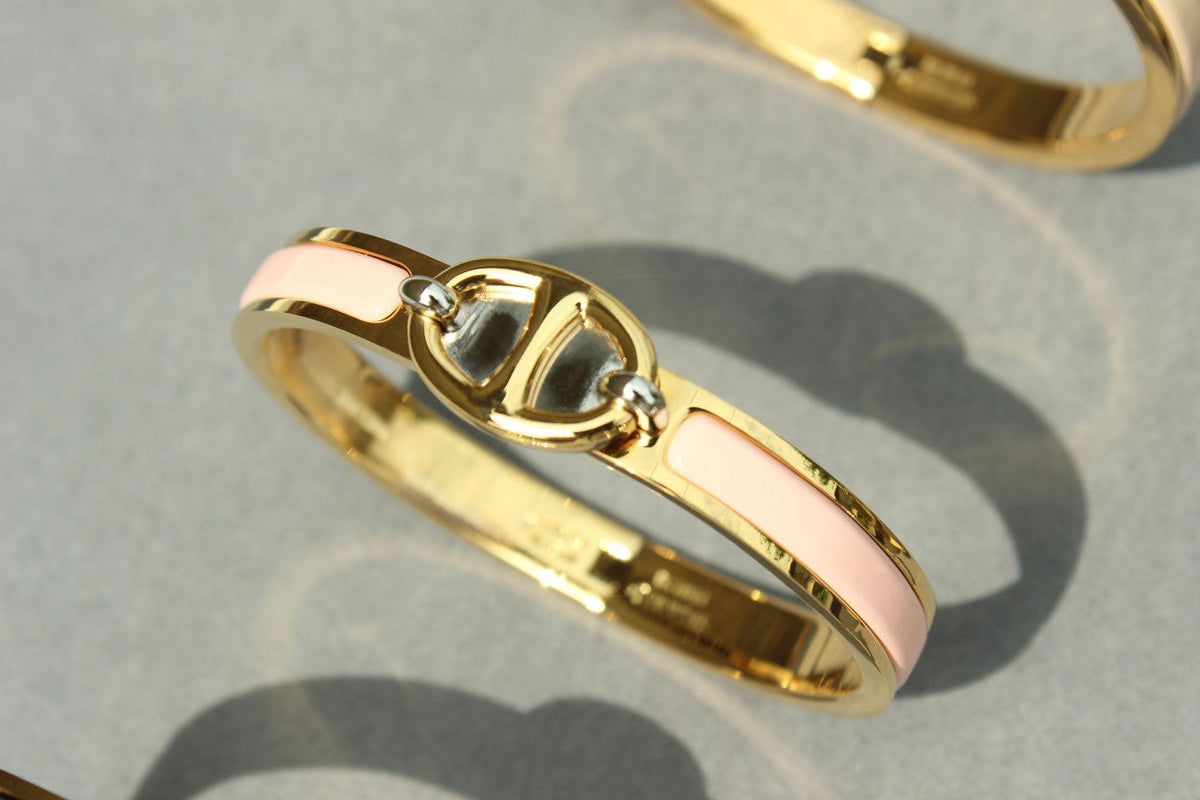 [Super CiCi ]CLIC CHAINE GOLD ARMBAND