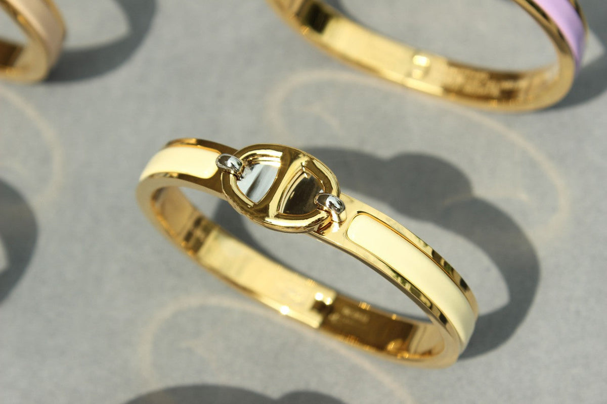 [Super CiCi ]CLIC CHAINE GOLD ARMBAND