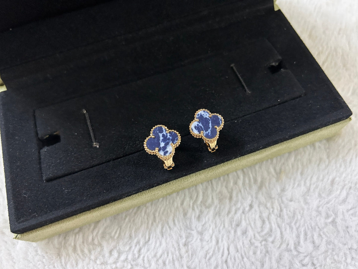 [Super CiCi ]CLOVER PIETERSITE MITTLERE OHRSTECKER