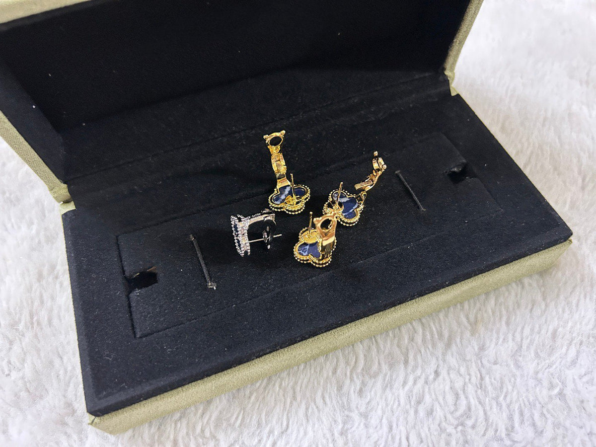 [Super CiCi ]CLOVER PIETERSITE MITTLERE OHRSTECKER