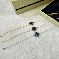 [Bieber Jewelry ]CLOVER 1 MOTIF PIETERSITE BRACELET