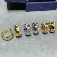 [Bieber Jewelry ]BEE LOVE DIAMOND HOOP EARRINGS