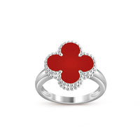 [CiCi]CLOVER SILVER RING COLLECTION