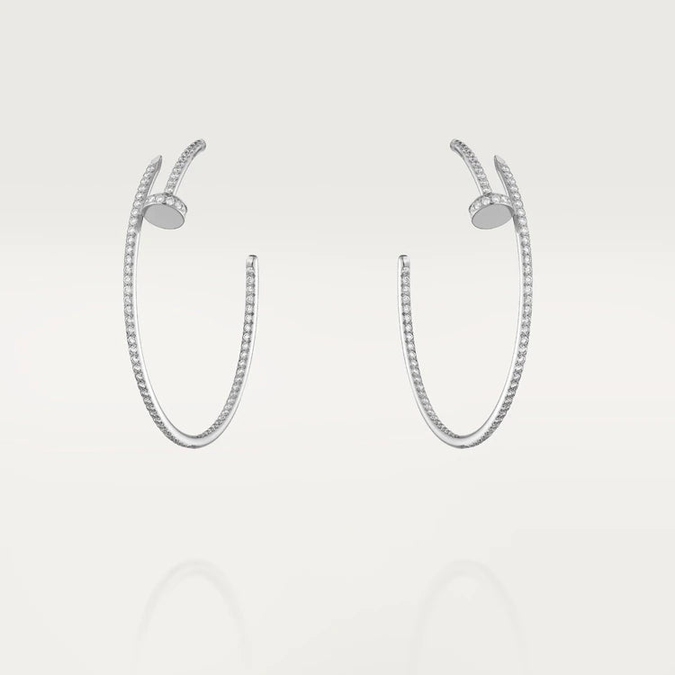 [Super CiCi ]JUSTE OHRRINGE VOLLDIAMANT 1,8 MM