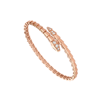 [Bieber Jewelry ]SERPENTI BRACELET DIAMONDS PINK GOLD