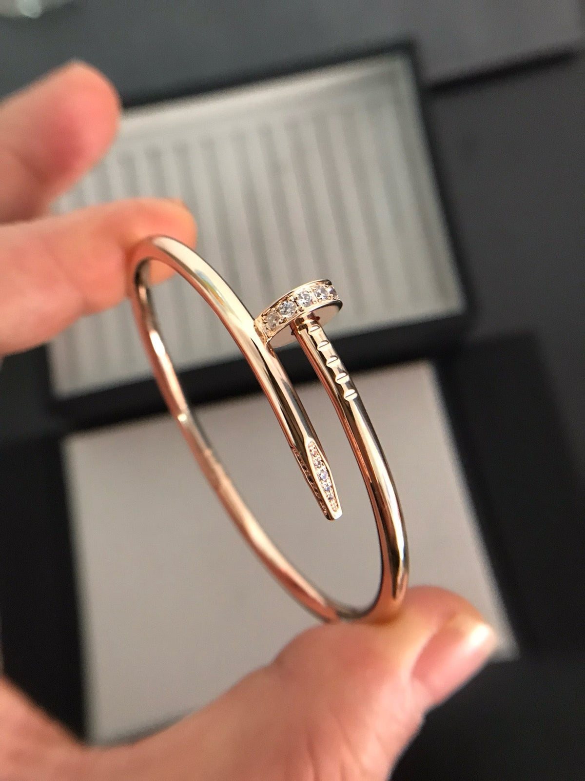 [Super CiCi ]JUSTE ARMBAND 3,5 MM DIAMANTEN