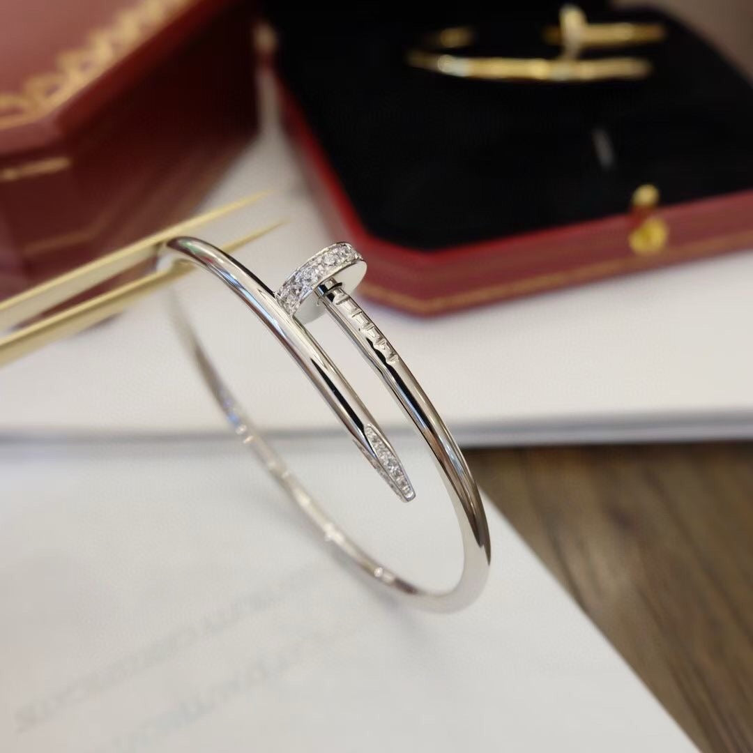 [Super CiCi ]JUSTE ARMBAND 3,5 MM DIAMANTEN
