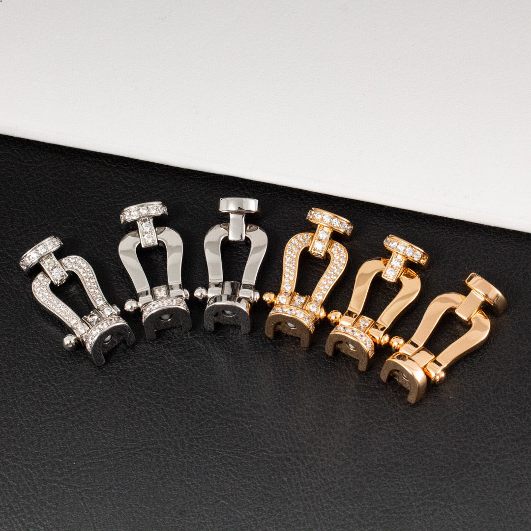 [Super CiCi ]FORCE LARGE HORSESHOE NO DIAMOND BRACELET GOLD