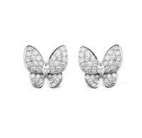 [Bieber Jewelry ]BUTTERFLY ALL DIAMOND EARRINGS