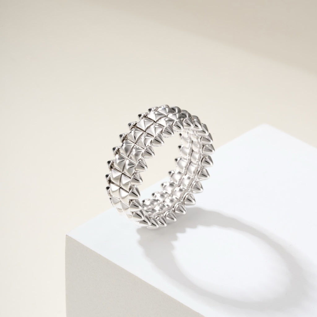 [Super CiCi] CLASH 9.2MM DOUBLE ROW RING